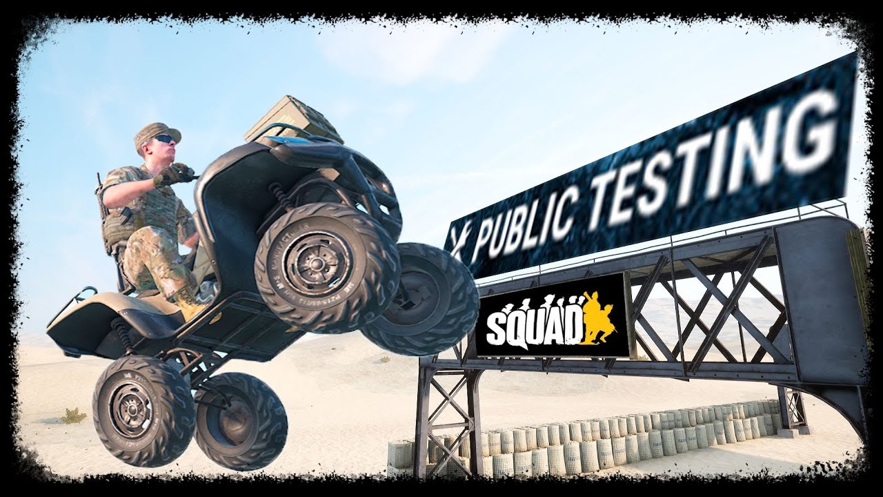 обновление Squad 7.2 новости с Public Testing (квадроцикл,м1128,голосование за карту и тд...)
