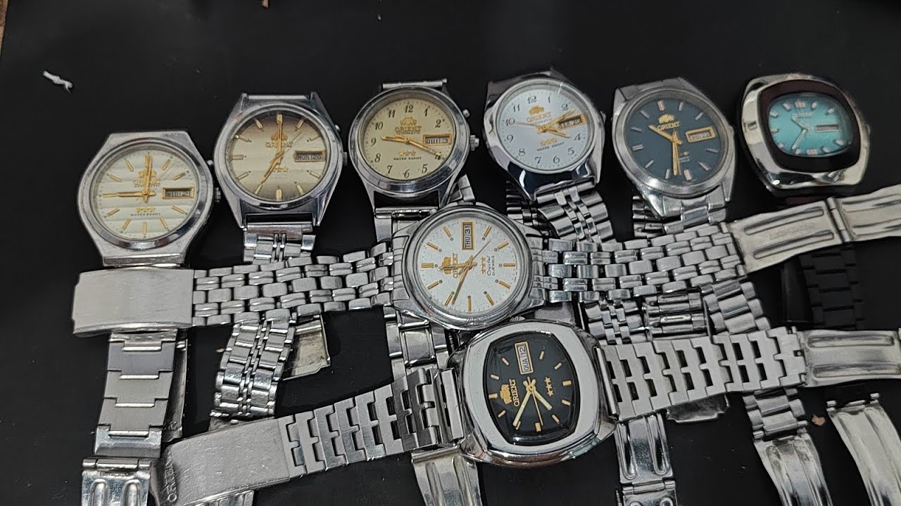 Lote de relógios Orient 46941 e Orient 46943 