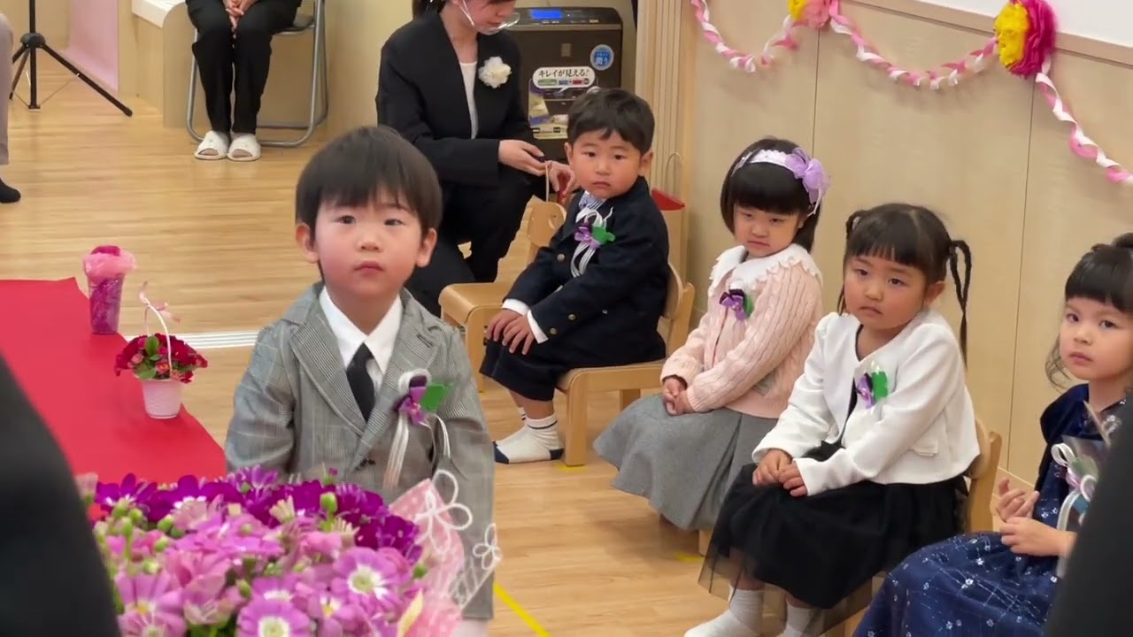 2022/04/08 SKY保育園〈徳島県阿南市〉　『卒園式✨』