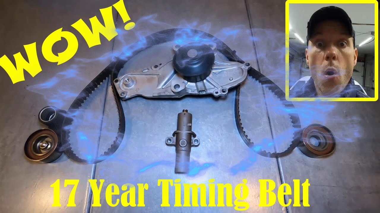 Honda and Acura timing belts - What does it look like after 100,000 miles!