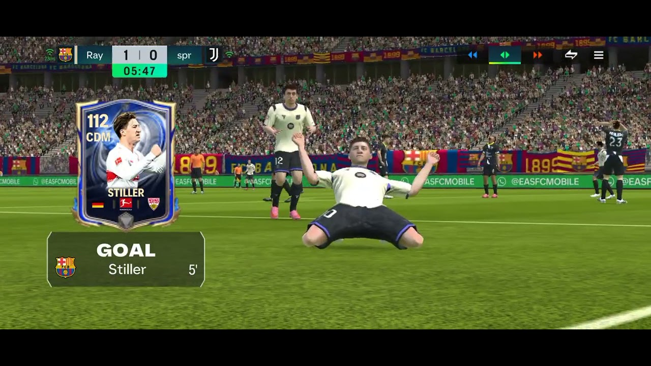 Playing fc mobile to get good rank, 