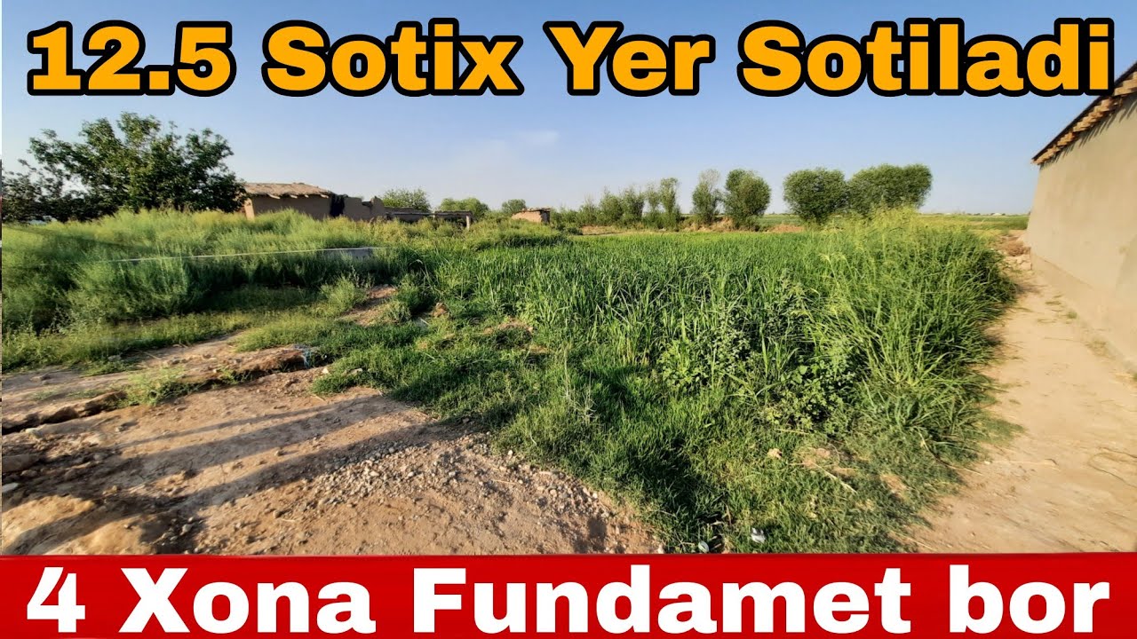 QIZIRIQ PRAGRES QORASUV MAXALASIDAN YER 4 XONA FUNDAMENTI BILAN SOTILADI ☎️915760196