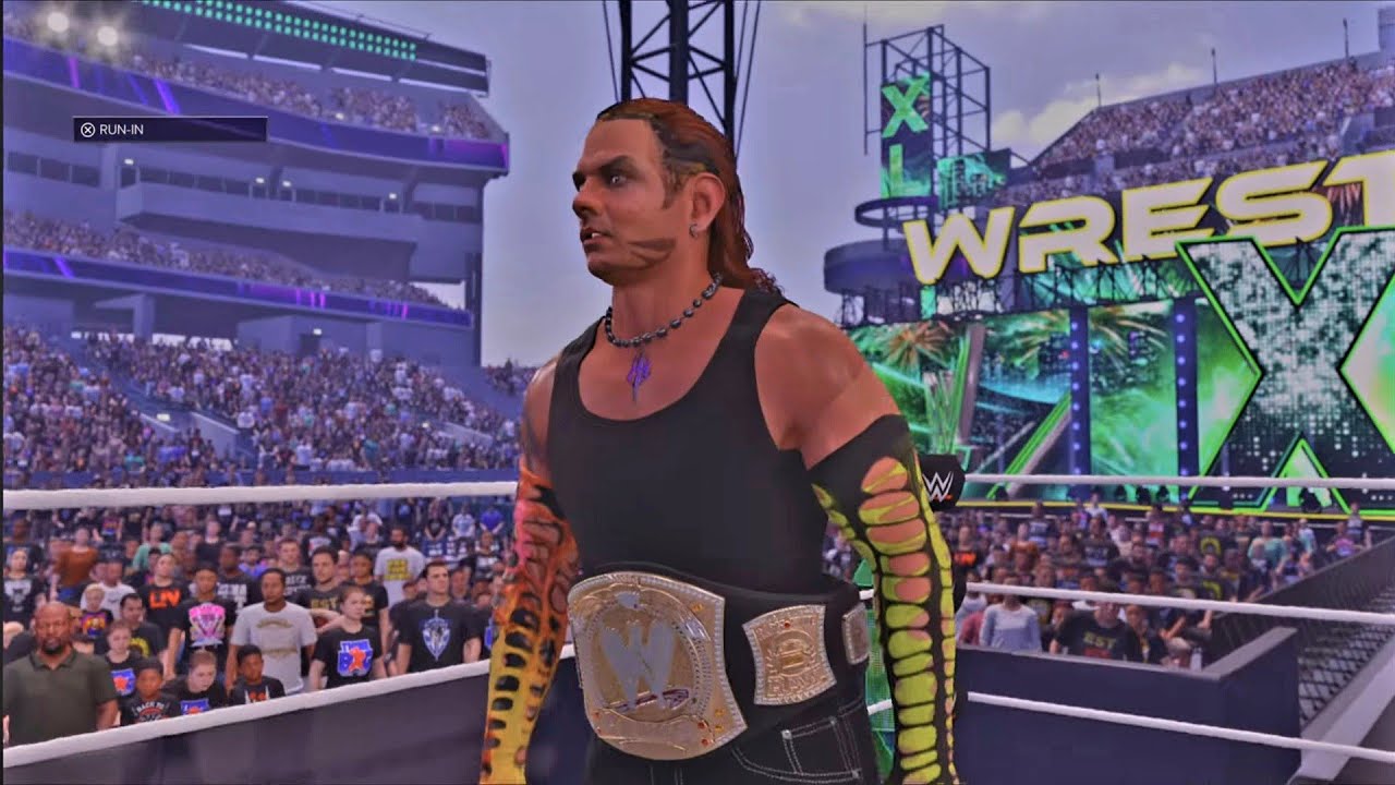 WWE 2K24 Jeff Hardy vs The Miz