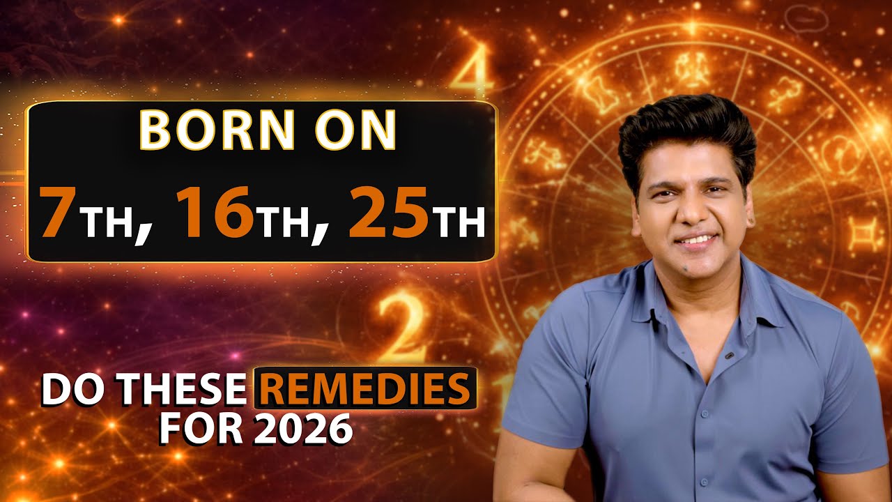 Moolank 7 &ndash; Ketu&rsquo;s Mystical Energy | Remedies for 2026 | Numerology | Dr Ashissh Narayankr