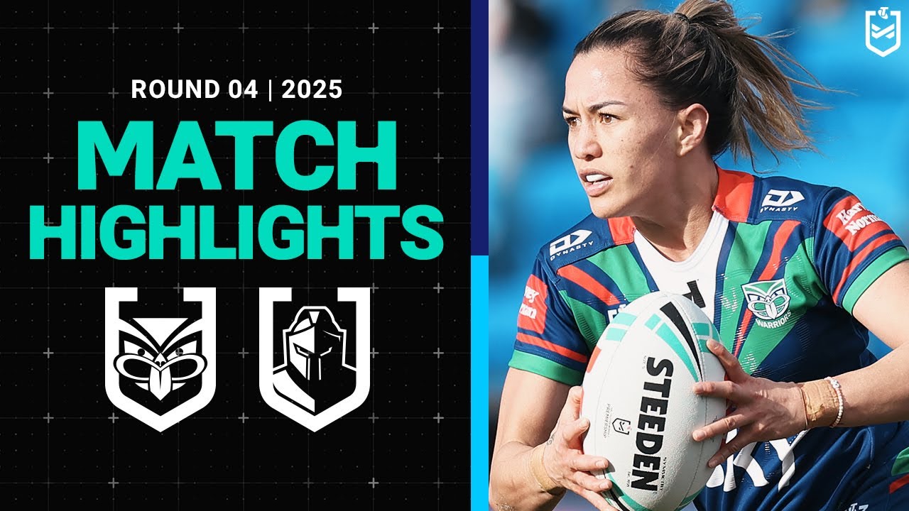 2025 NRLW Match Highlights | Warriors v Titans | Round 4