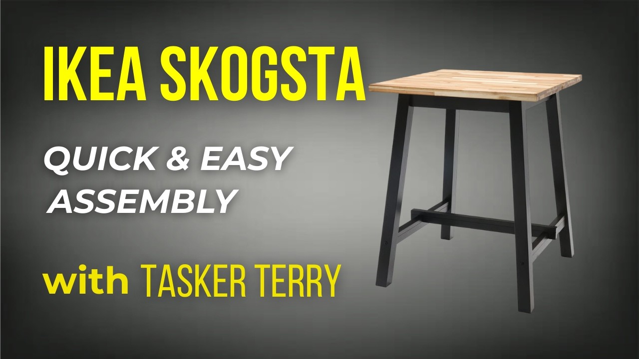 IKEA SKOGSTA Table Assembly