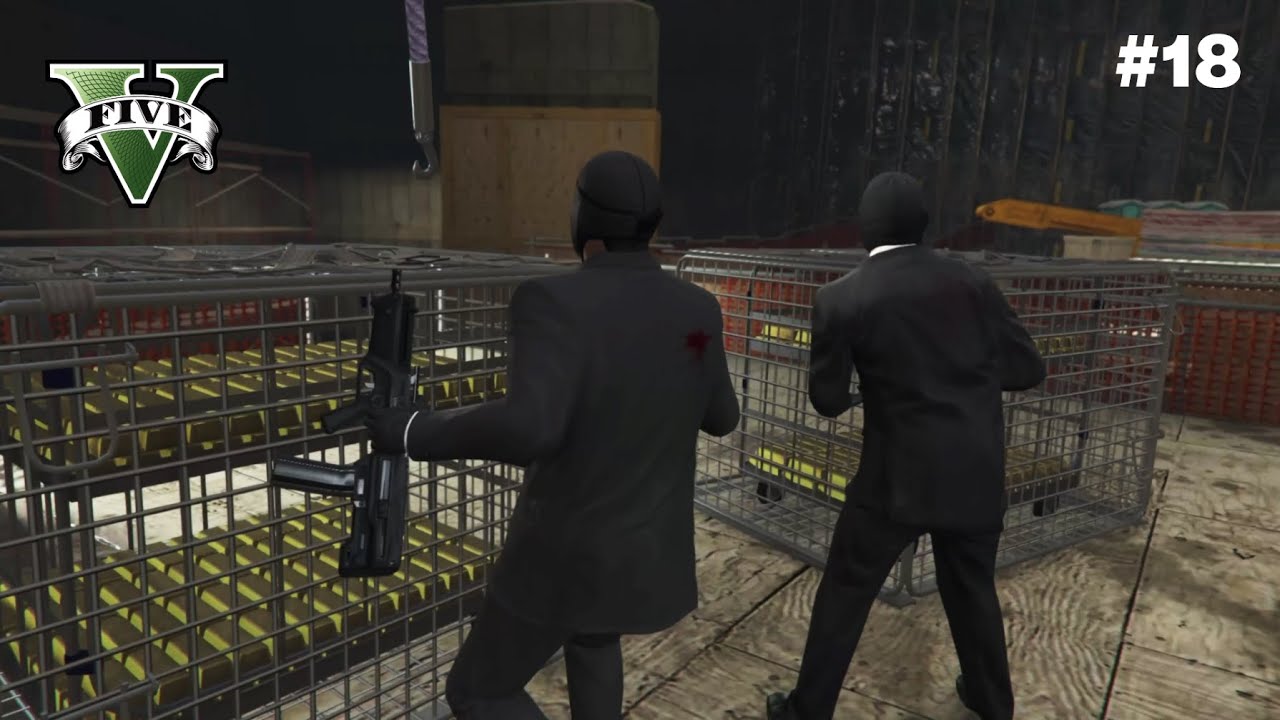 EEN GROOTEN BANK HEIST | gta 5 story PlayThrough #18 (NL) (XBOX)