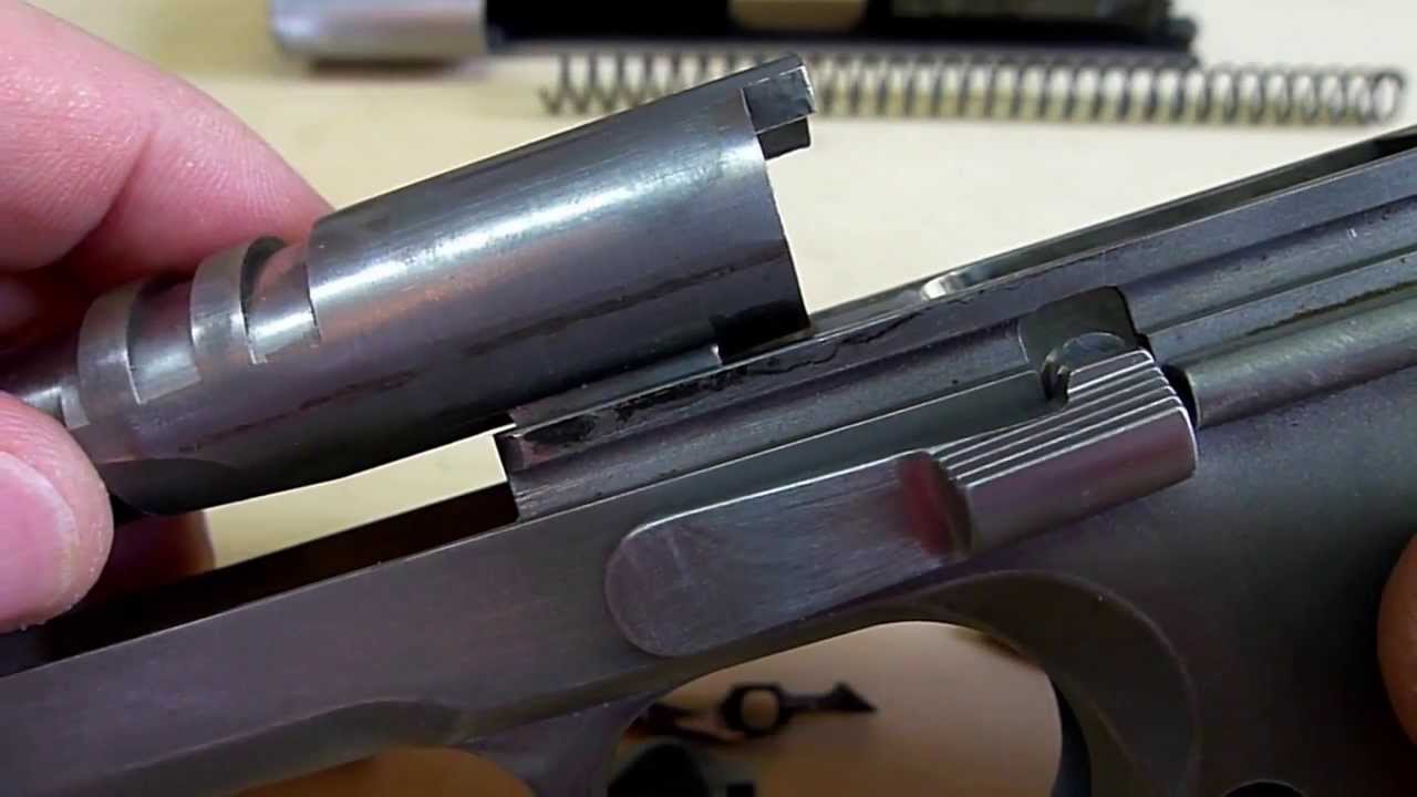 1911 Link, Lower lug, Vertical Impact Surface, Barrel Bed Interaction