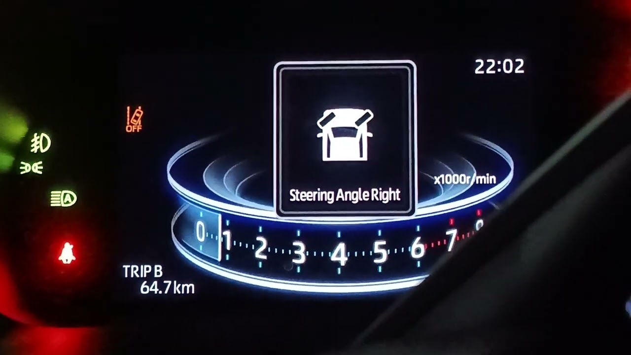 Membantu ka indicator steering angle ni? 