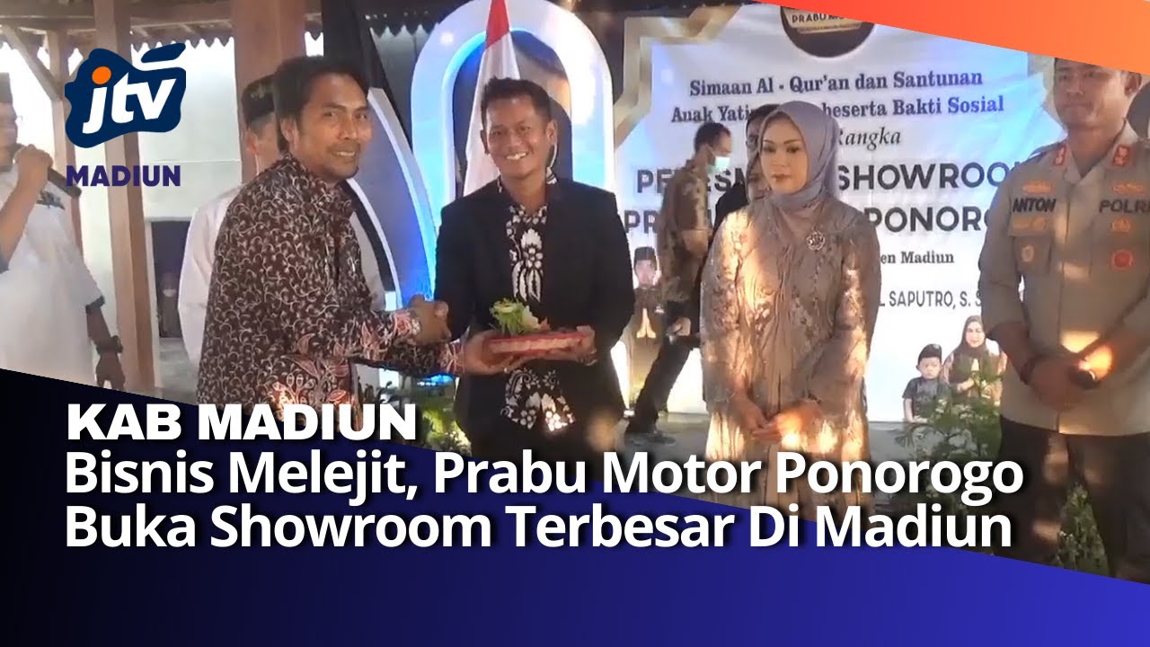Kab Madiun - Bisnis Melejit, Prabu Motor Ponorogo Buka Showroom Terbesar di Madiun