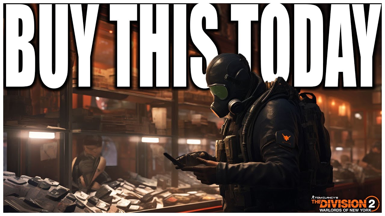 The Division 2 - BUY THIS DZ EXCLUSIVE TODAY! THE APARTMENT SMG IS FOR SALE & MUCH MORE!