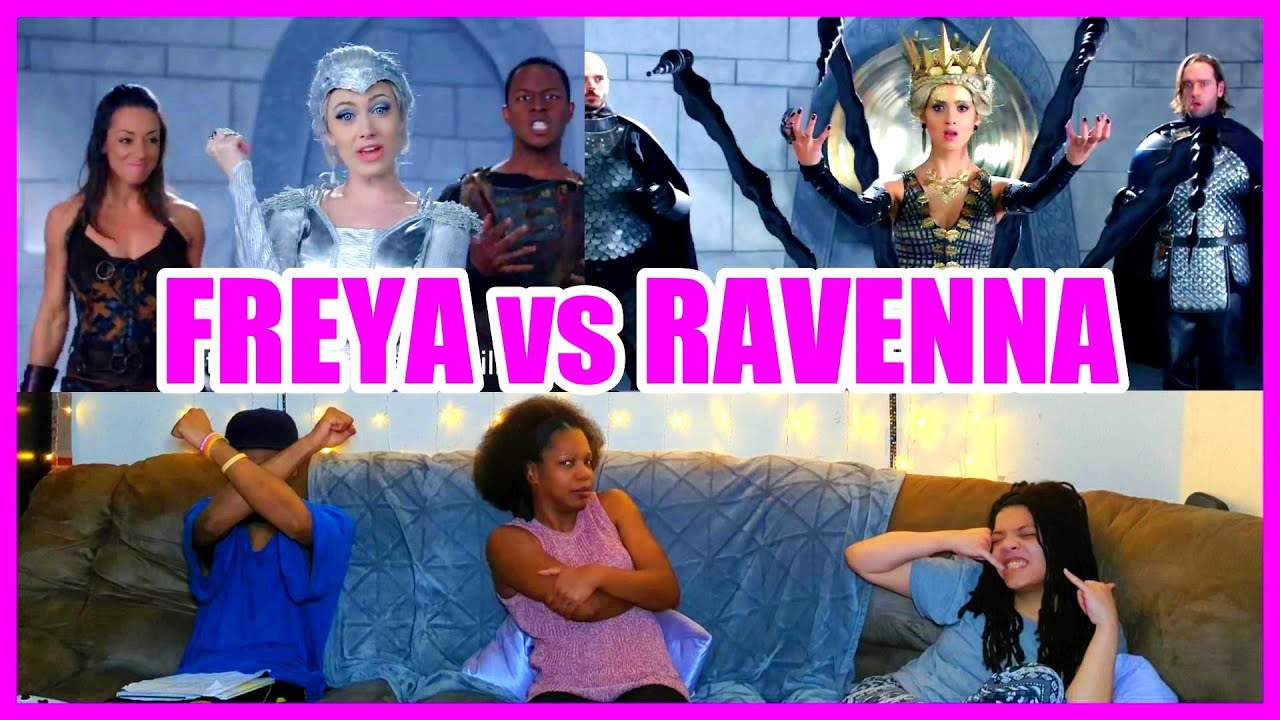 FR: Reacts: FREYA vs RAVENNA: Princess Rap Battle (Laura Marano, Derek Theler, Whitney Avalon)