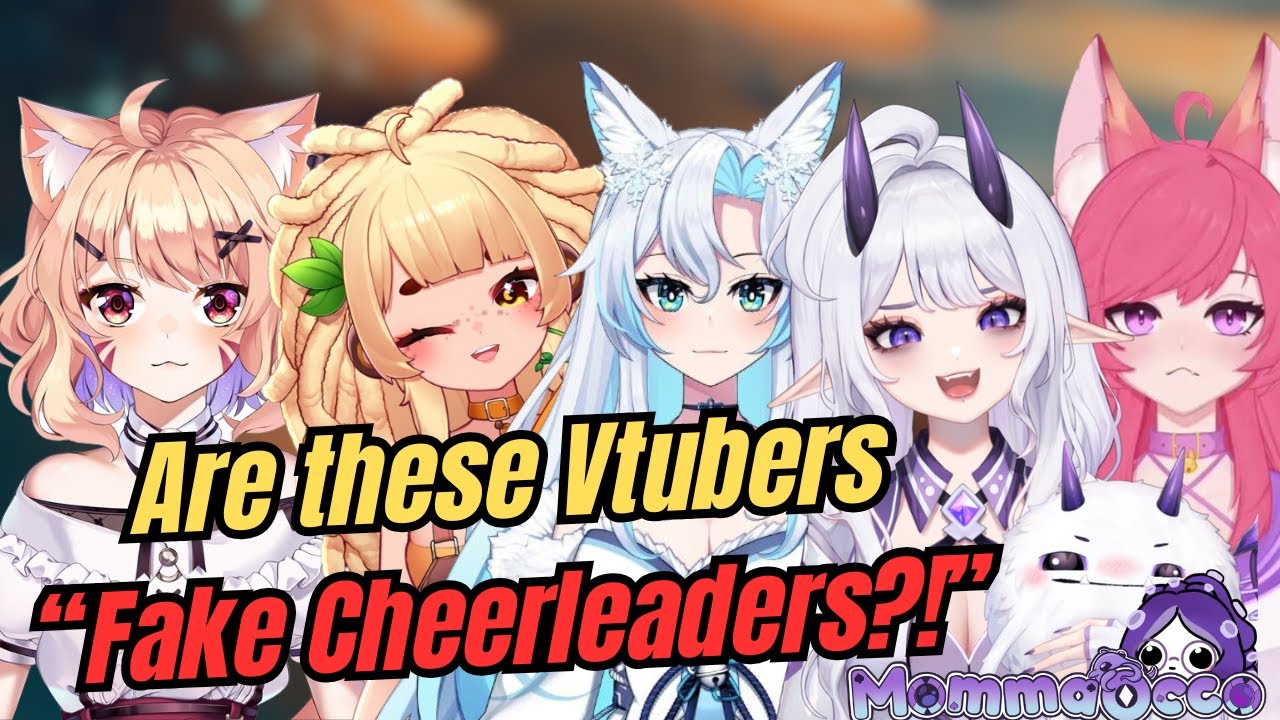 Are these Female Vtubers Fake Cheerleaders? (Lex Reaction)