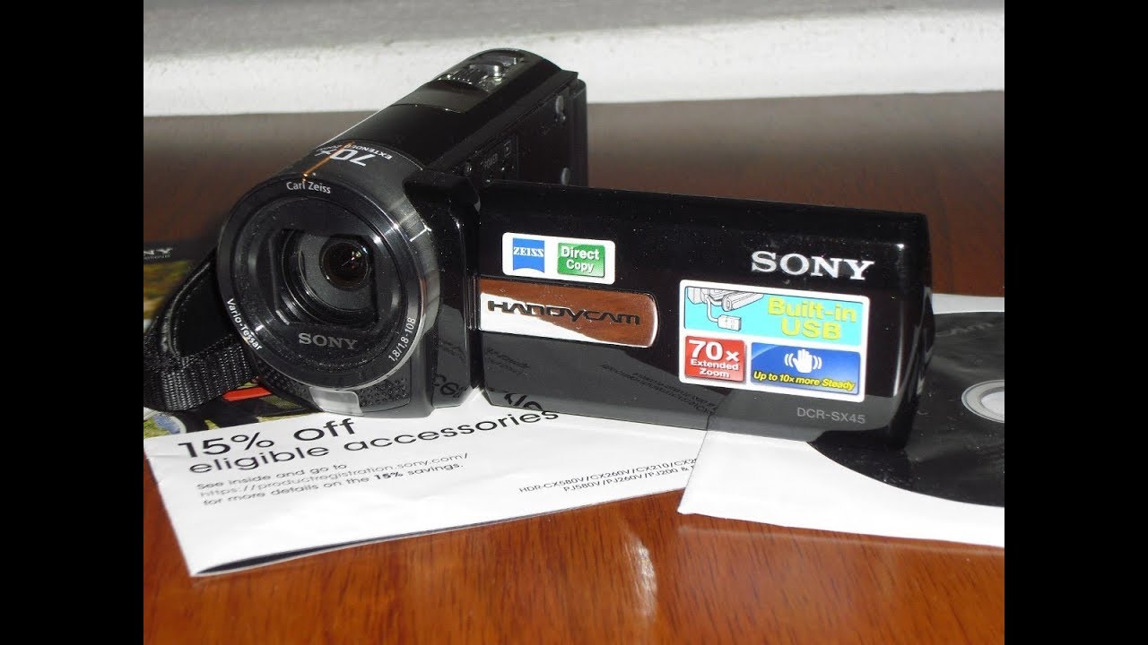 Vlog#23 Покупка и тест новой камеры Sony DCR-SX45E/Dima Danilov