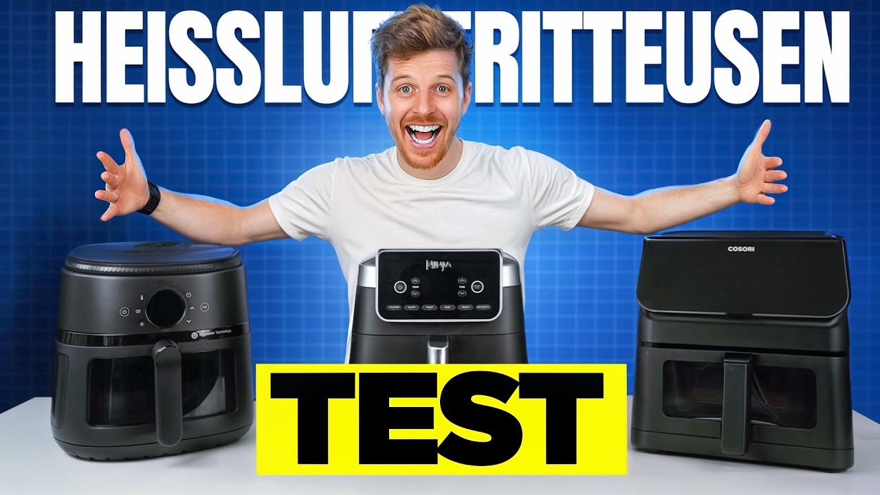 Heißluftfritteuse Test - Die besten Airfryer unter 100€ im Vergleich!