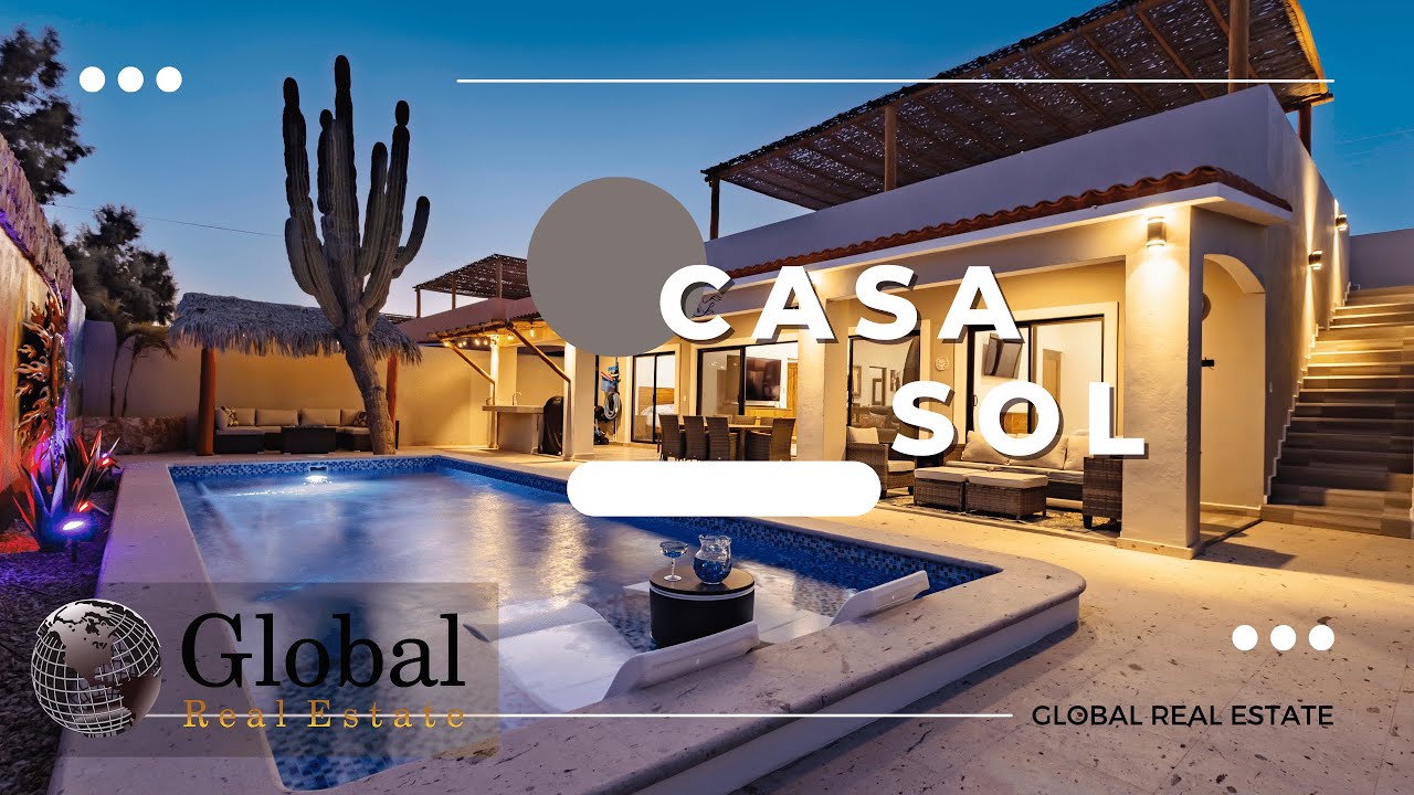 Casa Sol  Luxury House // EL COMITÁN, B.C.S. 🌊