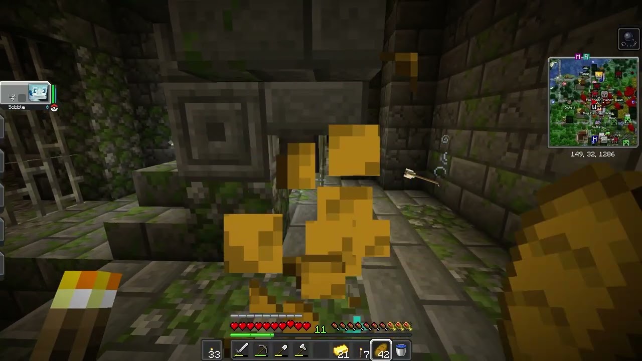 MODIFIED Cobblemon: Plus! Ep. 3 Dungeon Exploring