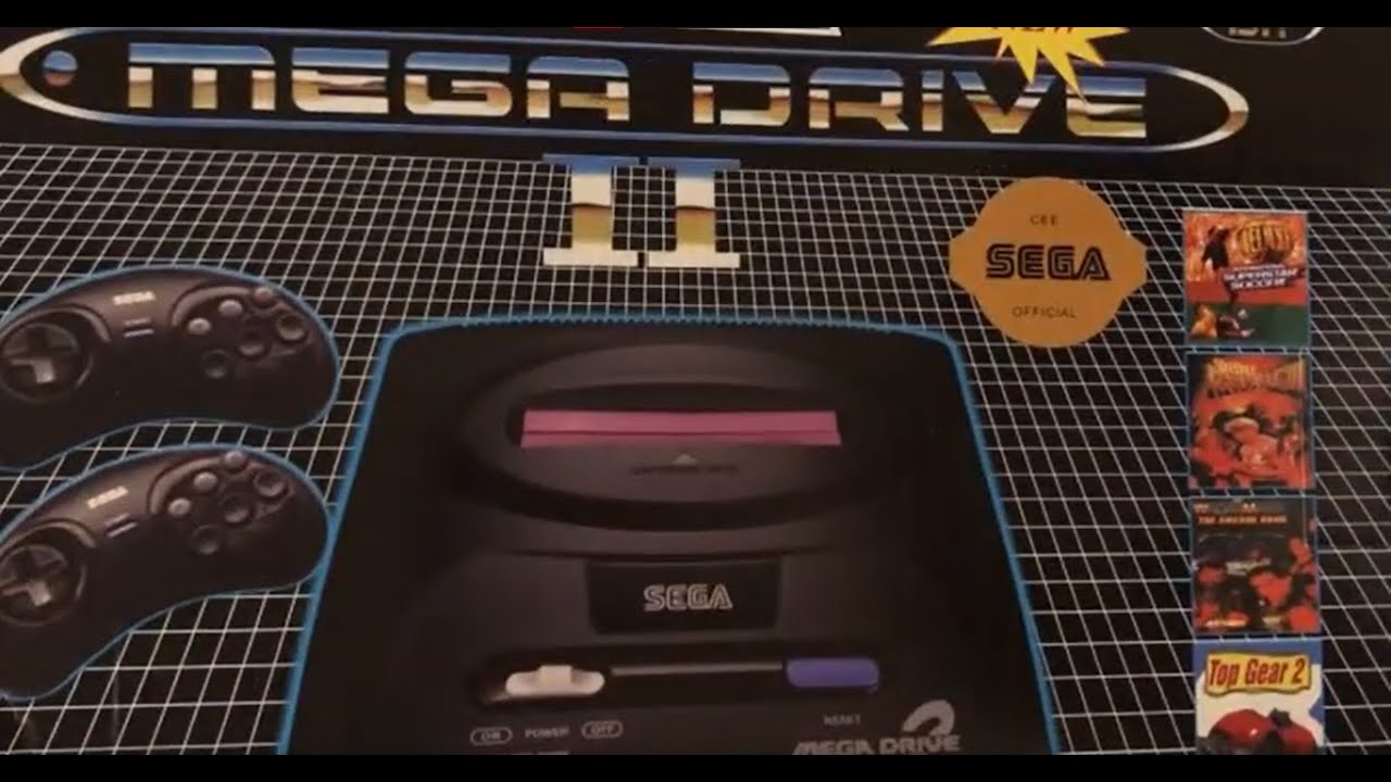 Unboxing a fake SEGA Mega Drive 2