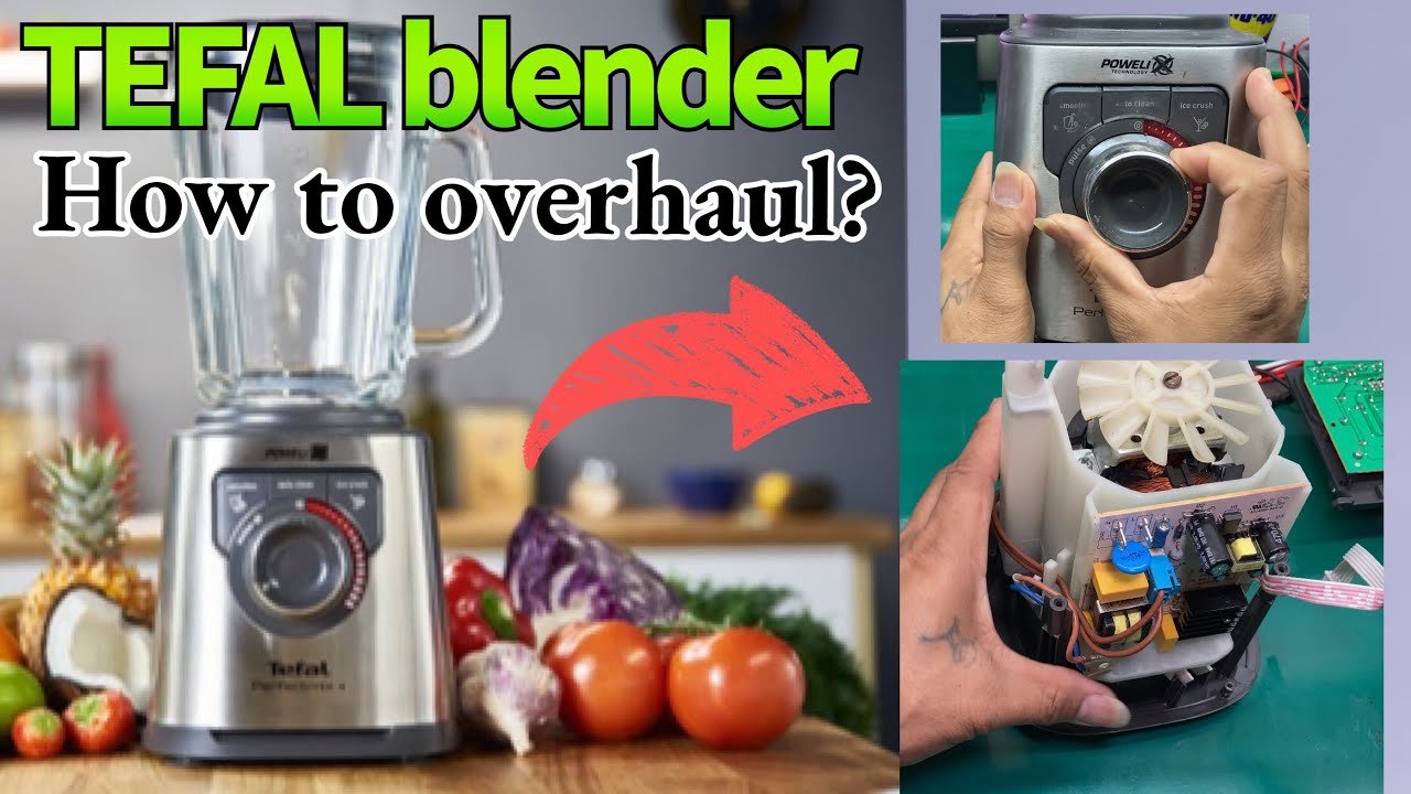 TEFAL BL811 Blender machine overhaul/servicing #doityourself #tefal #electronic #repair #service