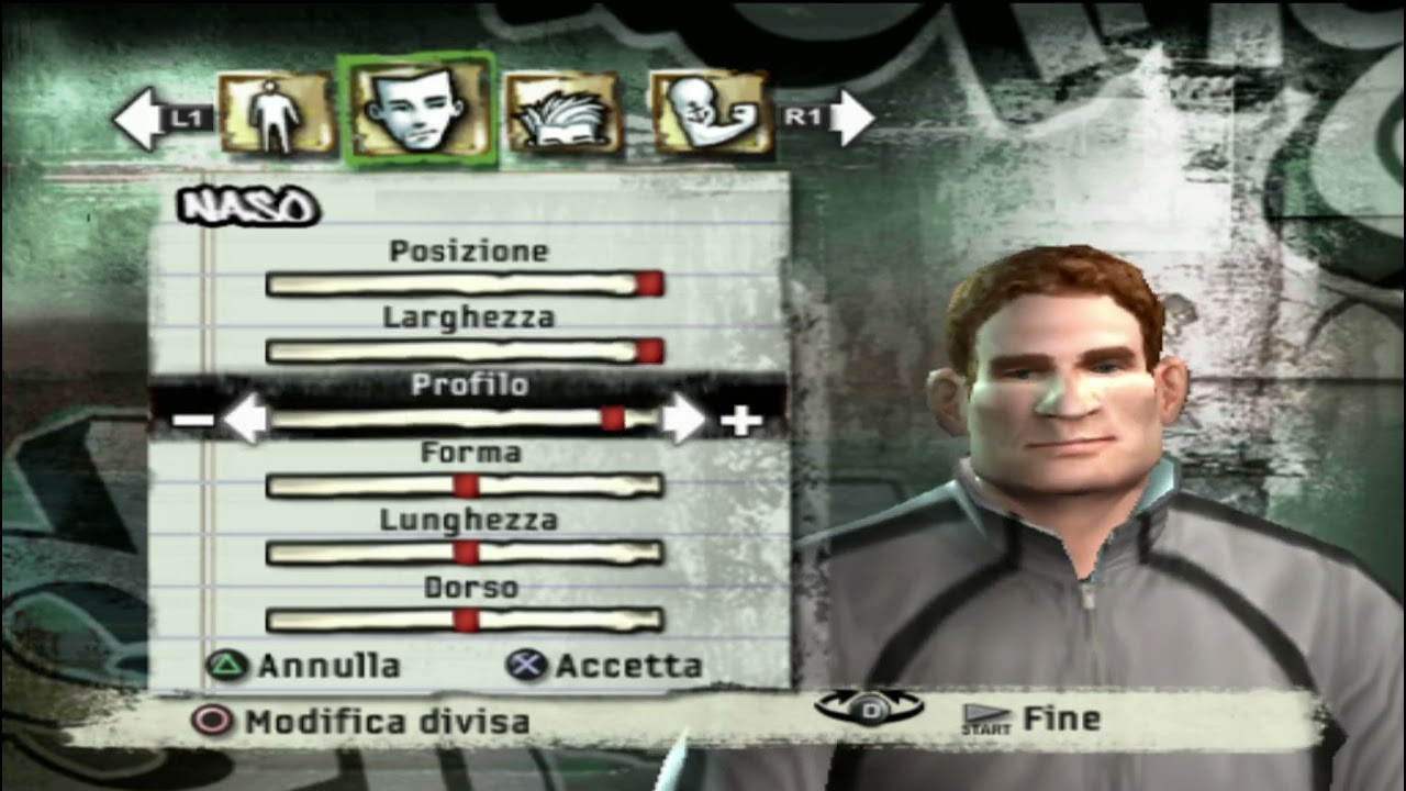crea giocatore su fifa street 2
