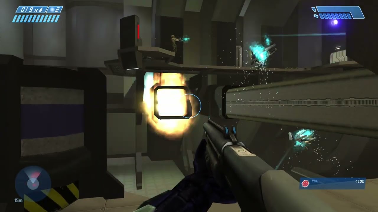 Halo CE Legendary (Ending) Blowing the ring up