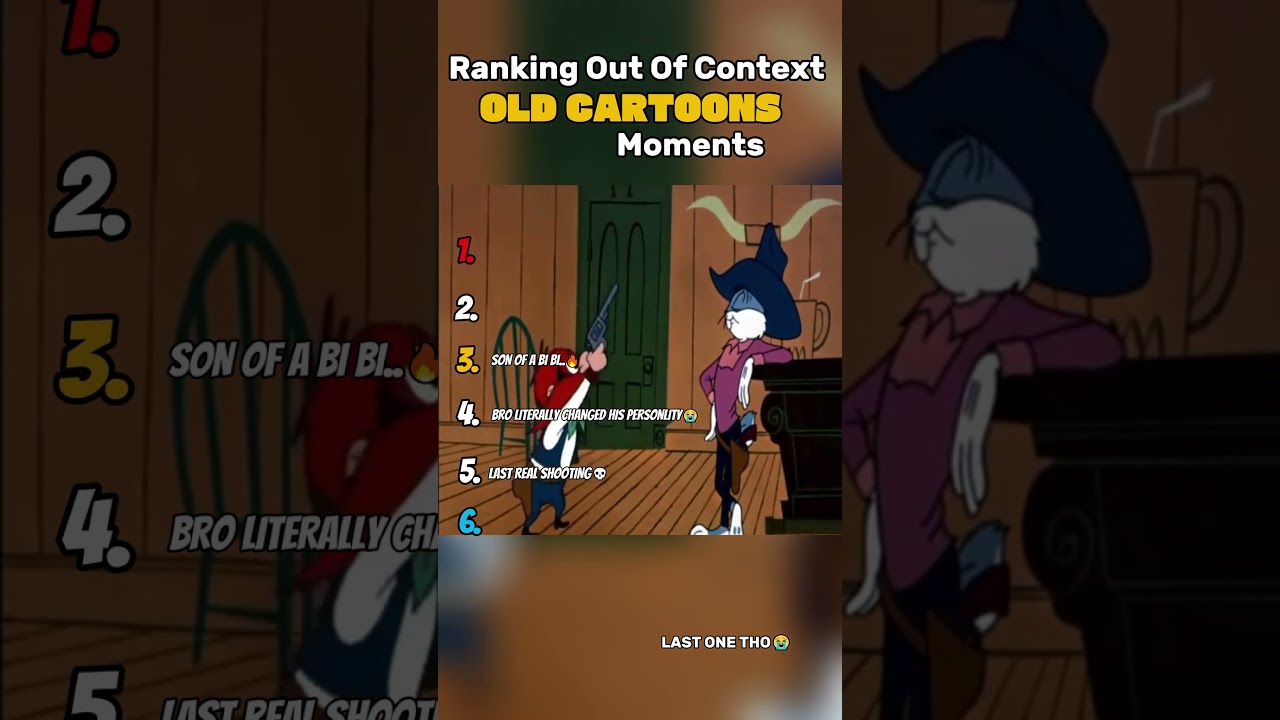 RANKING OLD CARTOON OUT OF CONTEXT MOMENTS😭