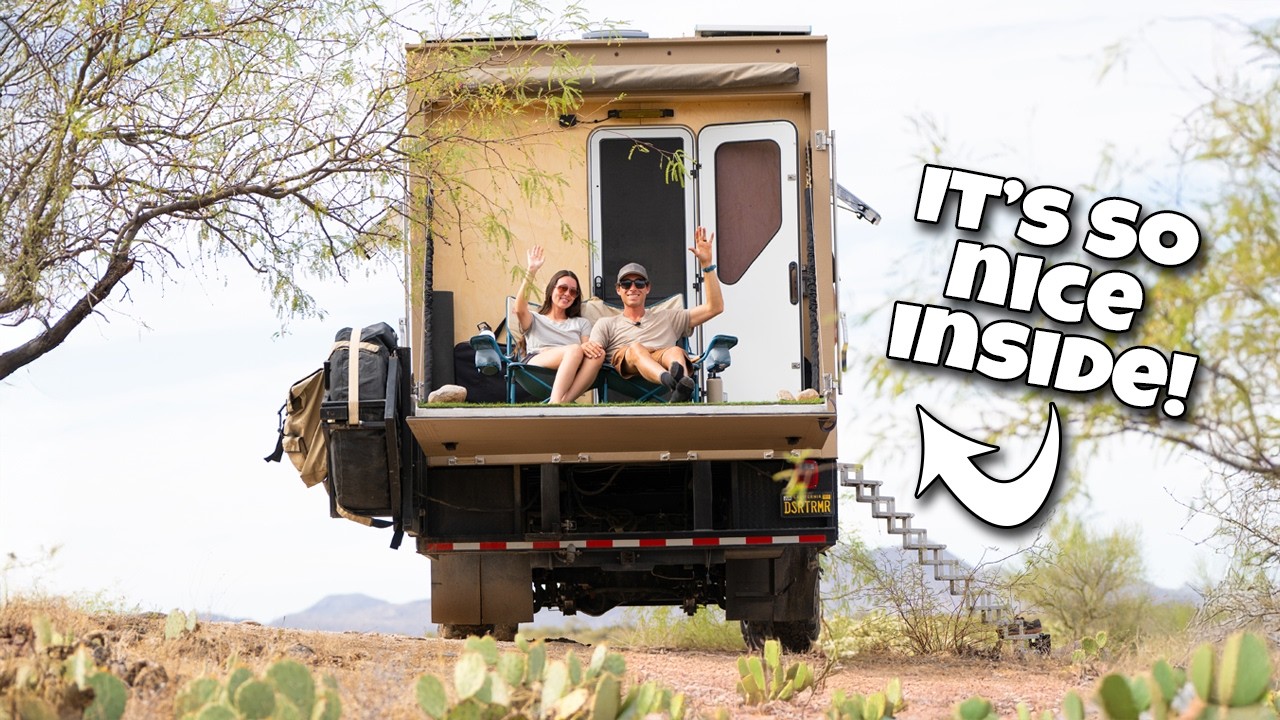 DIY BOX TRUCK is NICER than a $1M EARTH ROAMER