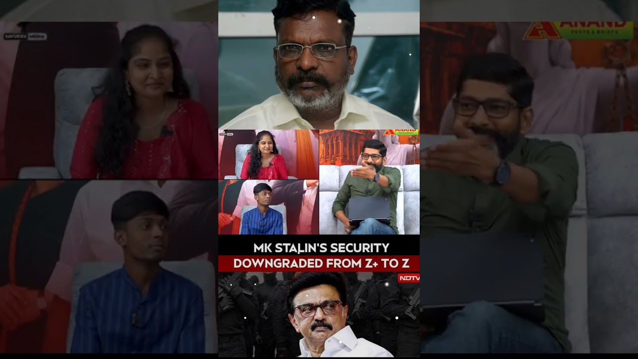 Thiruma Protests Reduction of M.K. Stalin's Security