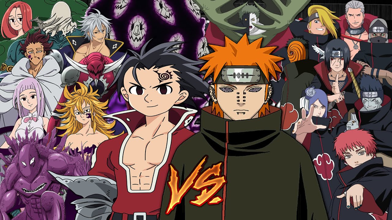 Akatsuki Vs. Los 10 Mandamientos || Duelo De Leyendas || Especial 1.5K || Khaos Ft. Grandes Artistas