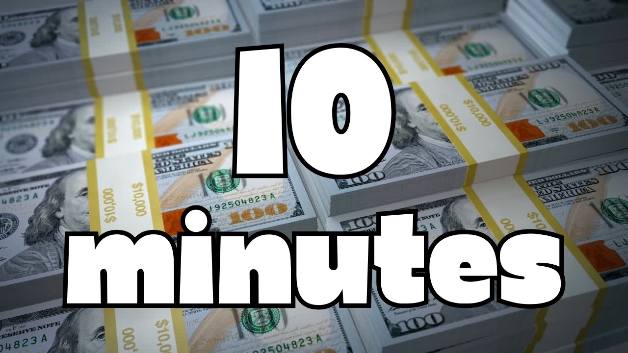 10 Minute Countdown Timer | Cash Money