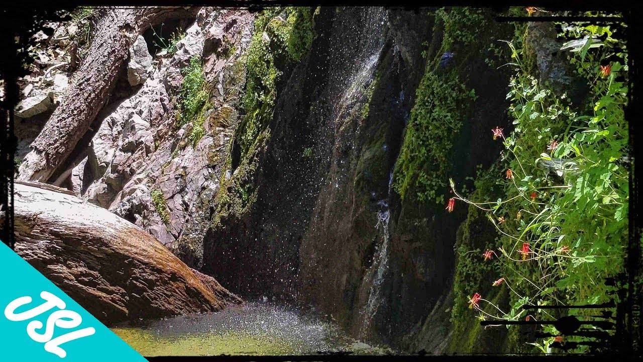 HIDDEN WATERFALL off Cooper Canyon Trail in Angeles National Forest