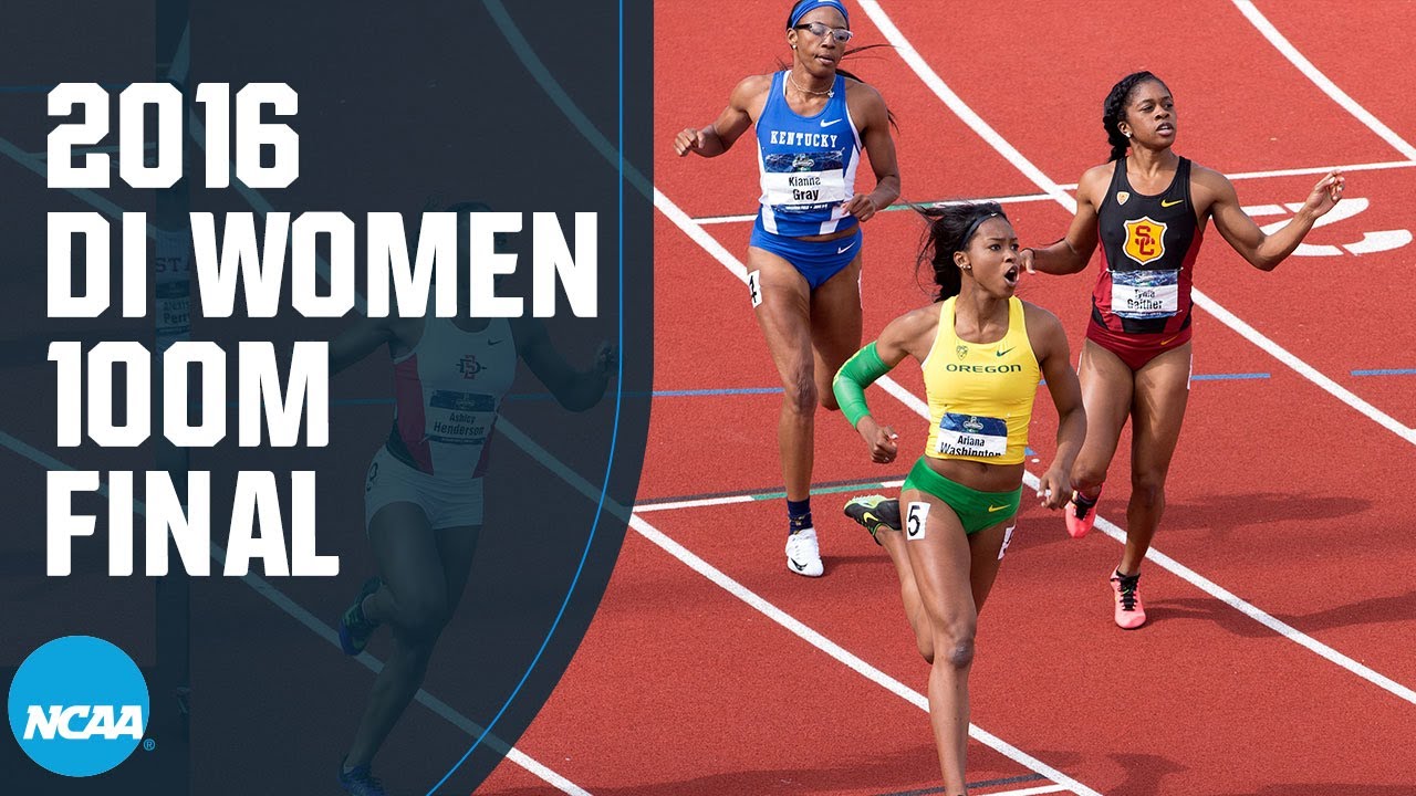 Women's 100m - 2016 NCAA outdoor track and field championships