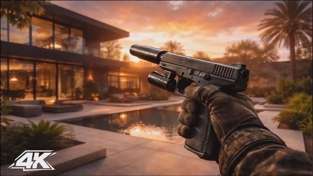 COD: Modern Warfare 3 Stealth Kills Infiltrate Mansion (Oligarch) 4K