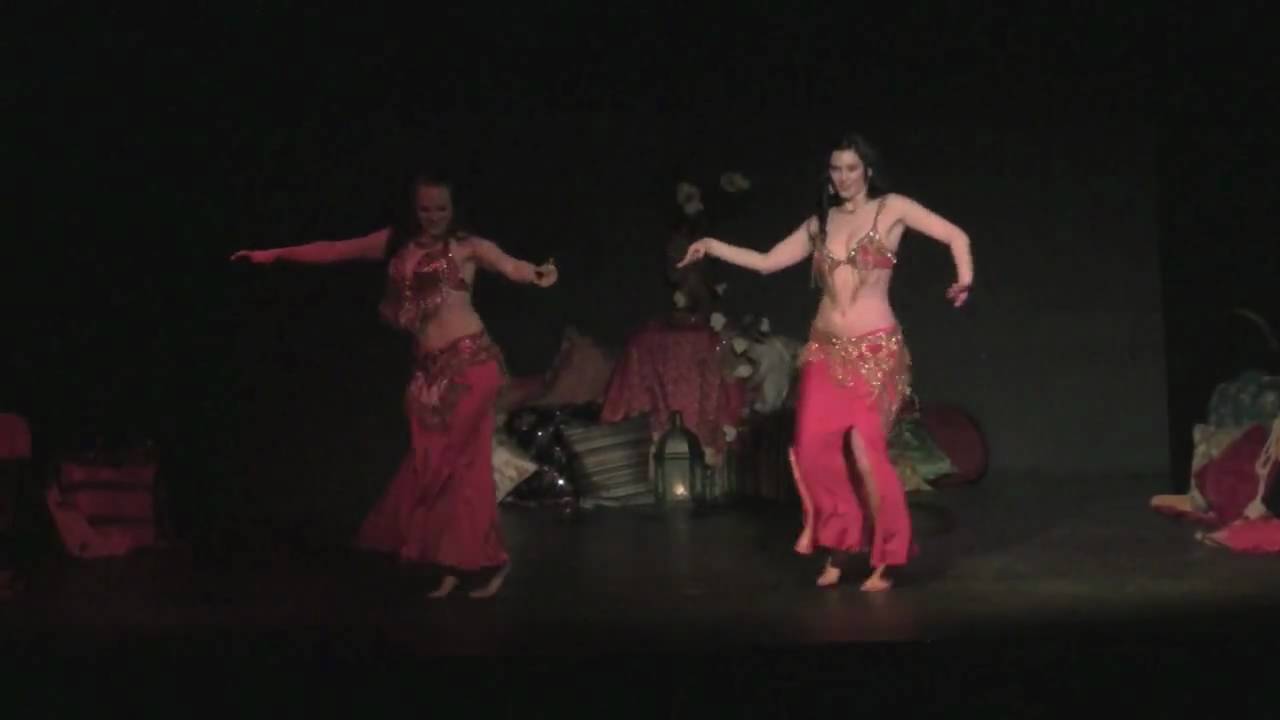 Entrance of the Stars with Fan Veils @ Elements Belly Dance
