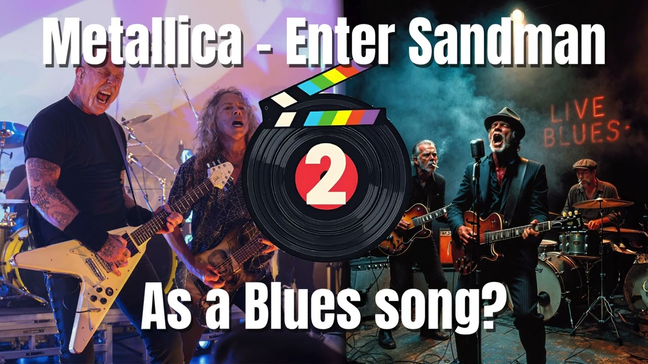 Metallica – Enter Sandman | Dark Blues Reimagining | Second Take