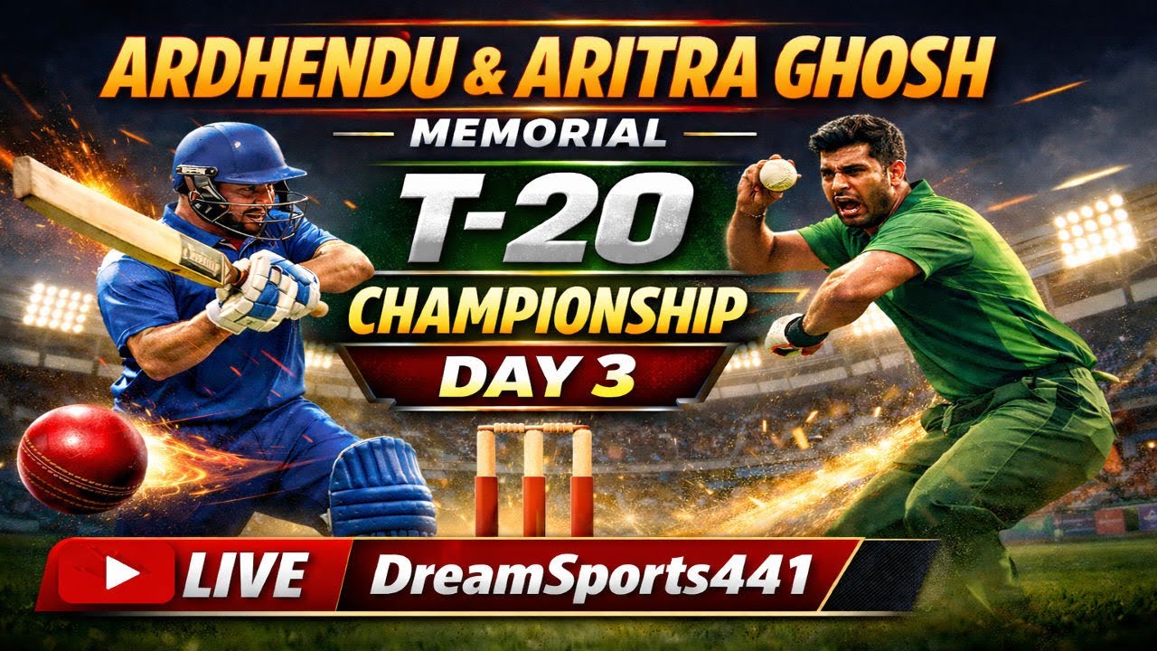 DAY-3 || ARDHENDU & ARITRA GHOSH MEMORIALT-20 CHAMPIONSHIP ||