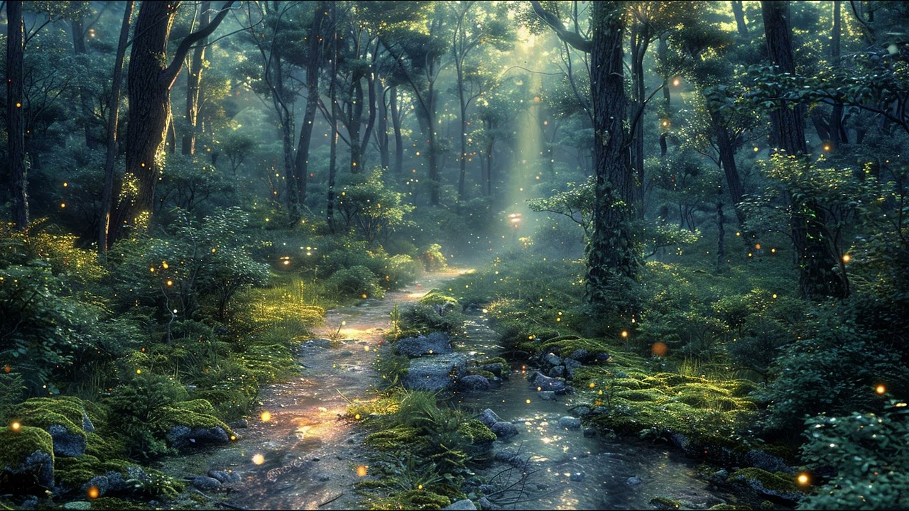 D&D Travel Music – Fantasy Forest Exploration Ambience (4 Hours)