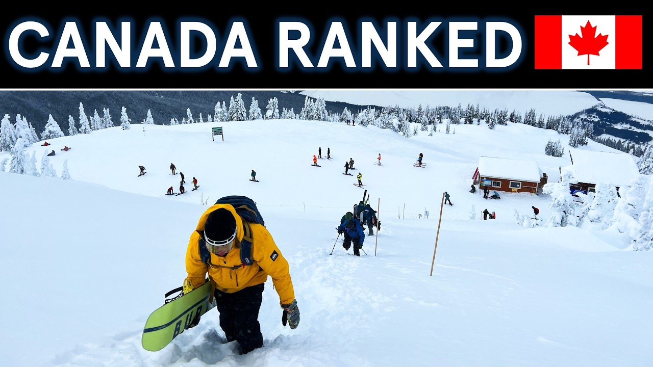 Canada Ski Resorts RANKED - Worst to Best