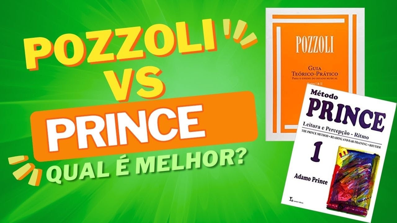 Pozzoli Vs M&eacute;todo Prince | Qual Melhor M&eacute;todo de Solfejo Ritmico?!