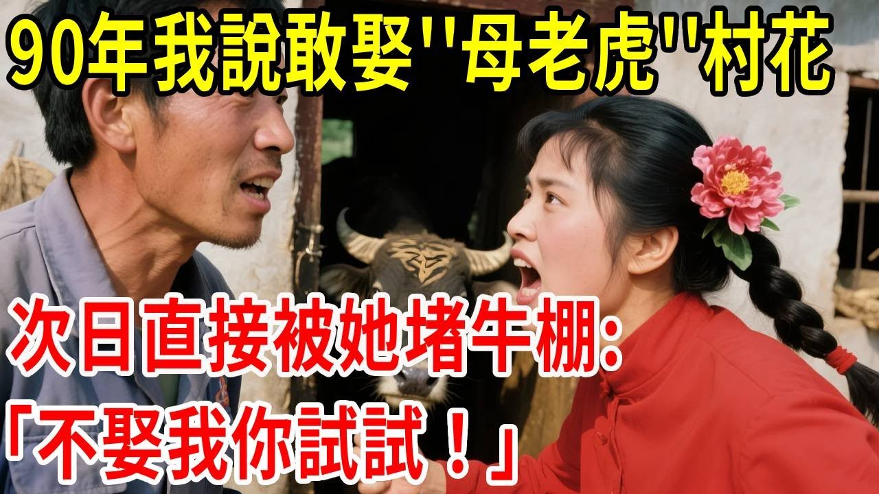 90年我說敢娶''母老虎''村花,次日直接被她堵牛棚:「不娶我你試試！」#原創#情感