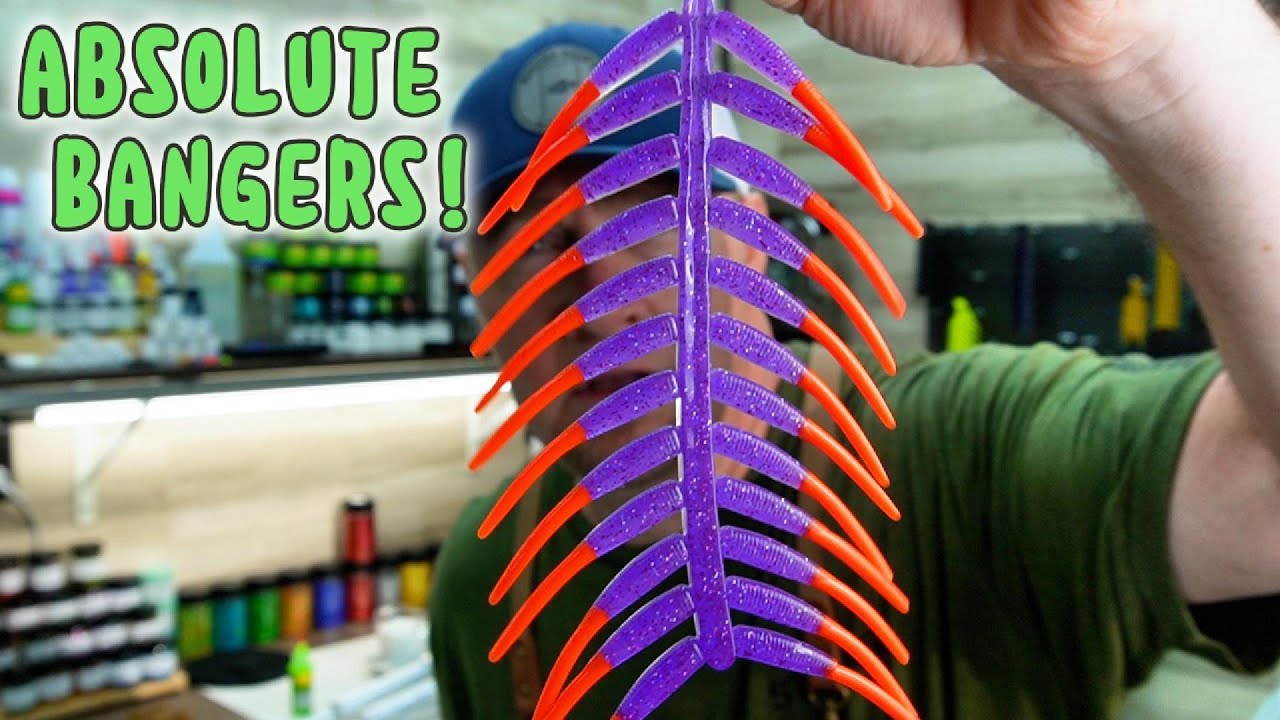 Tri Color Crappie Baits for fishing and bait making