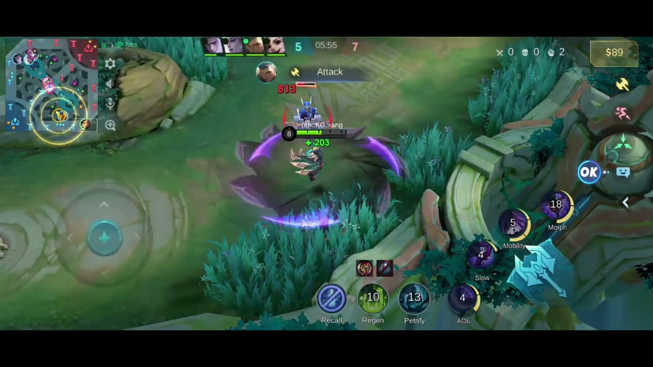 Eto ang mga players na Hindi lumaban ng patas vpn pa kasi report toloy. Haha ?#¥