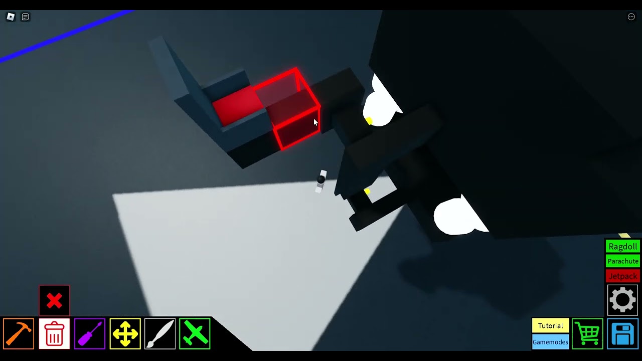How to make an Accurate Wither storm head in plane crazy.