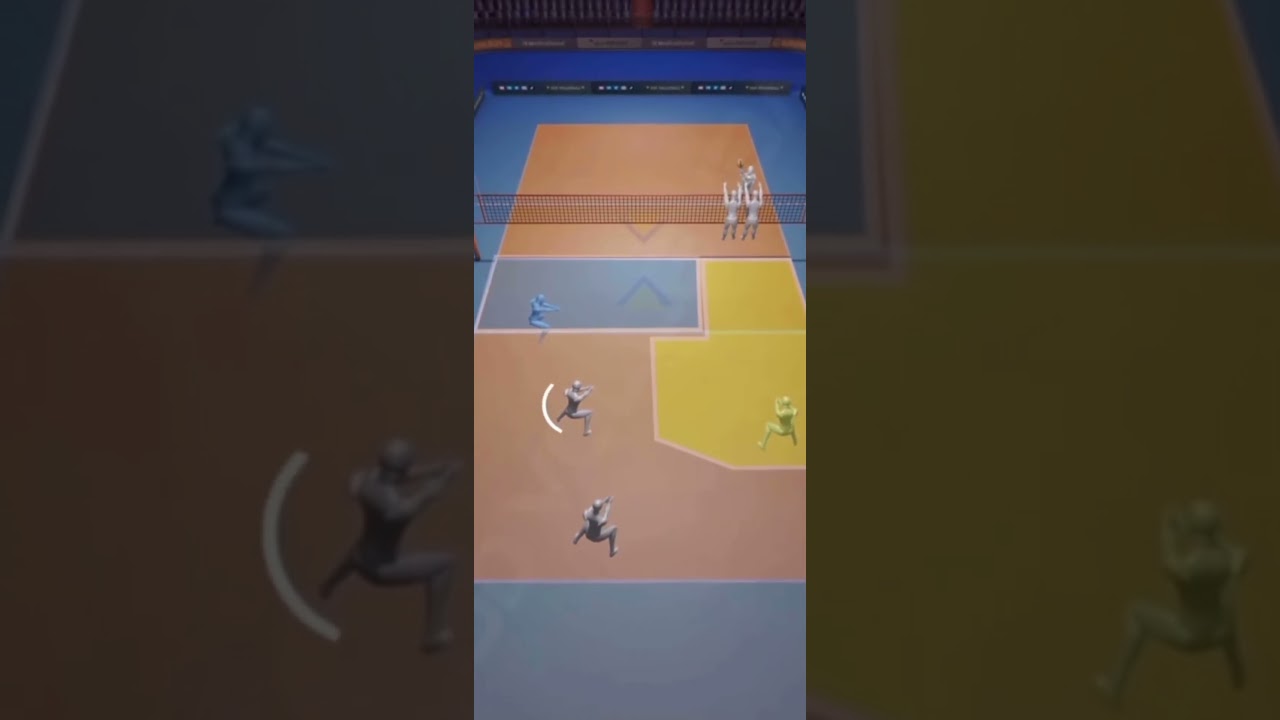 Positions of defence in volleyball #volleyball #volleyballworld #defence