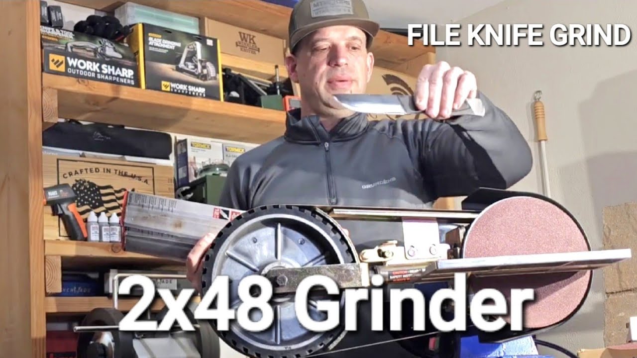2 x 48 Belt Grinder Multitool 8CW2x481HP  #multitoolgrinders #grinder