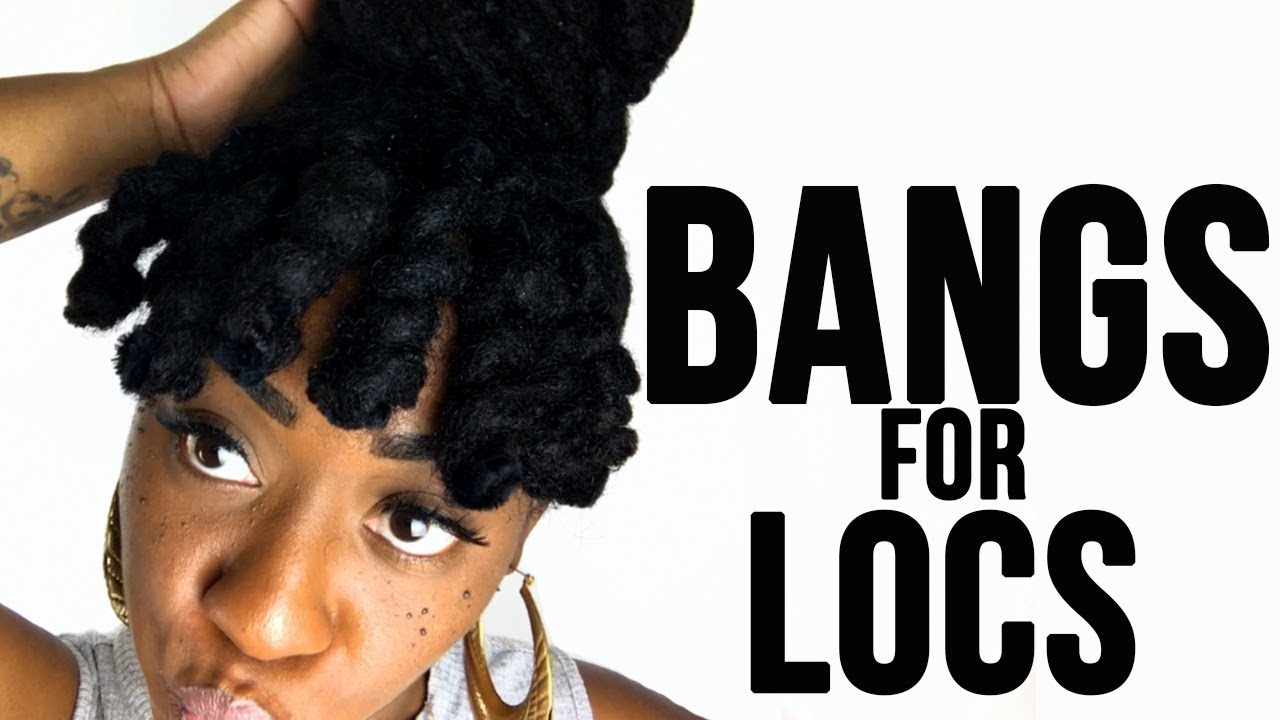 3 SUPER EASY & STYLISH BANGS FOR LOCS