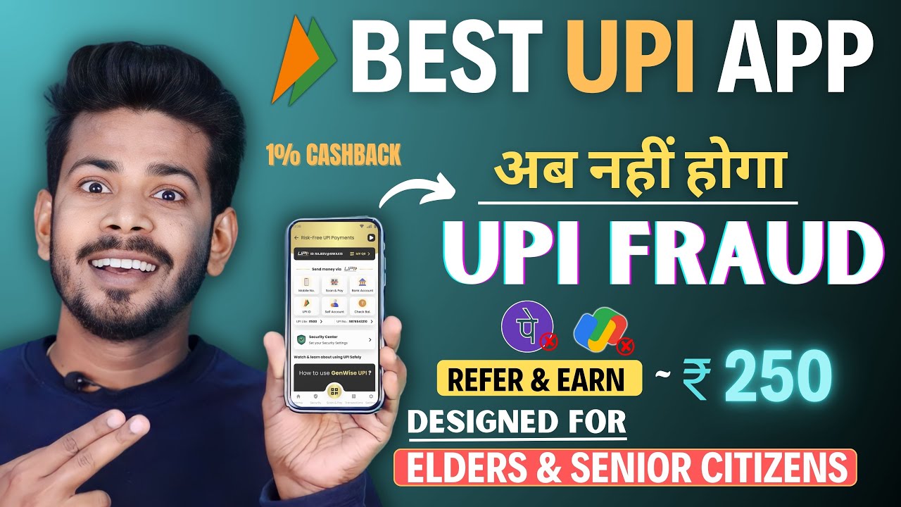 Best UPI Payment App in India - Genwise UPI App Review