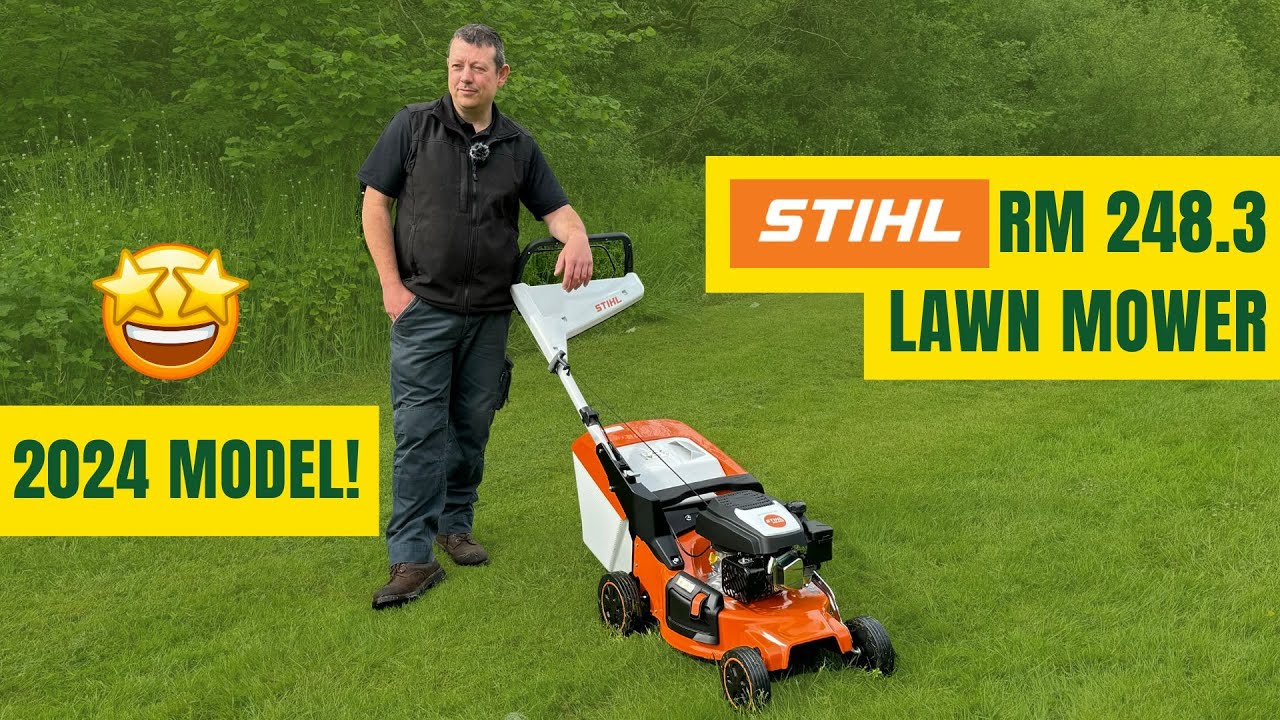 Новинка 2024 года от Stihl — впечатляющая газонокосилка RM 248.3! Оснащена всеми необходимыми фун...