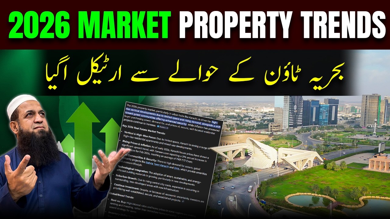 Bahria Town Karachi 2026 Property Market Trends | Prices, Investment & Future Growth #realestate