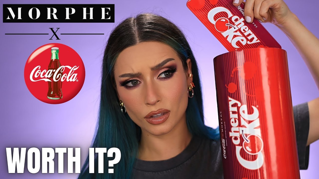MORPHE x COCA-COLA CHERRY COKE COLLECTION HONEST REVIEW | NEW MORPHE COLLECTION | CREATIVE CLICHE